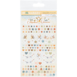 Little Dreamer/Little Celebrations Epoxy Stickers