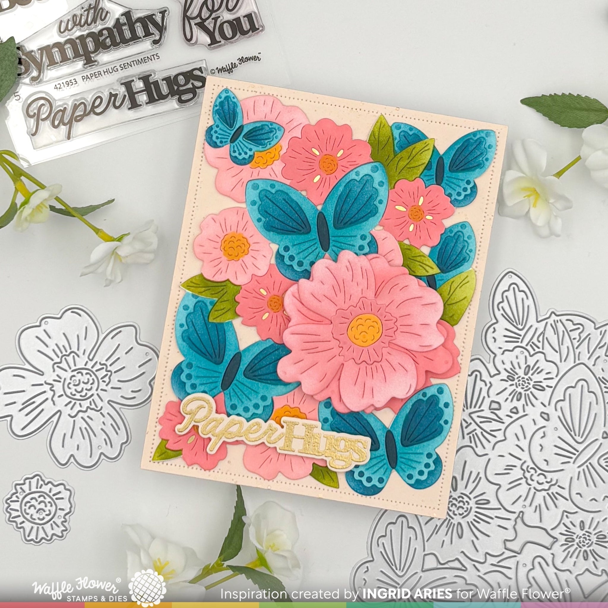 Paper Hug Sentiments Stamp Set