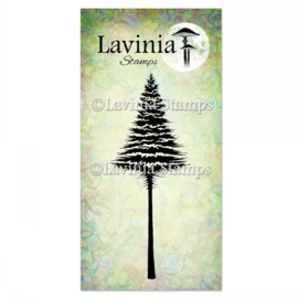 LAV930 Snowy Fir Tree Stamp