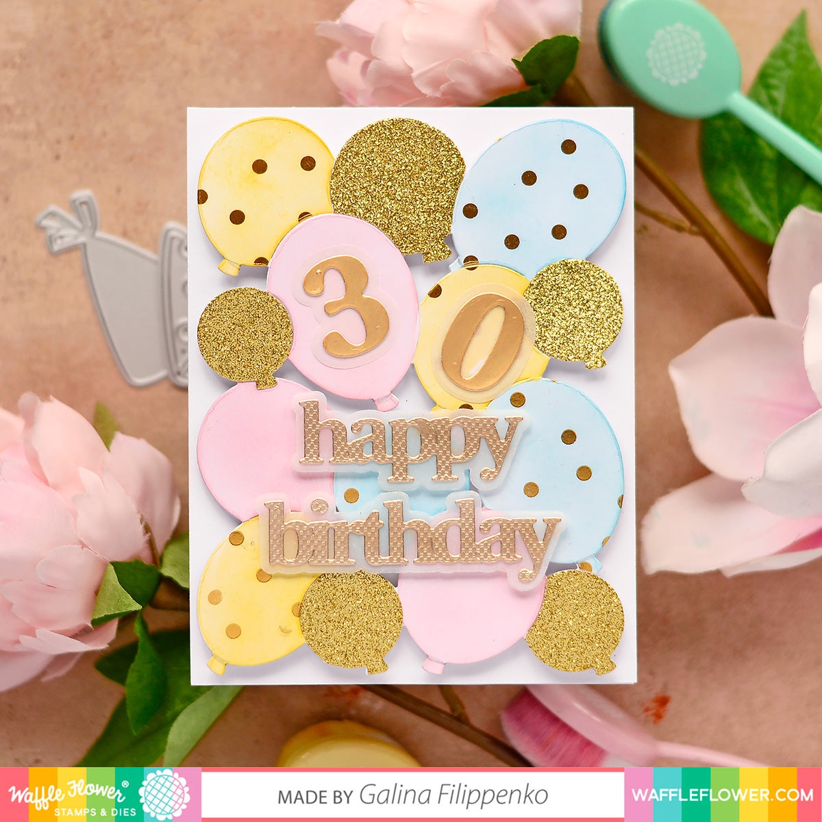 Balloon Background Die