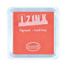Inkpad Izink Pigment Fluo Orange Small