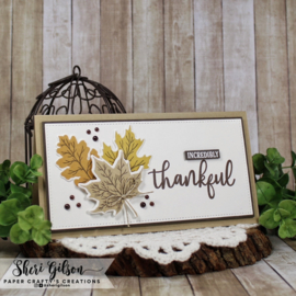 Layered Leaves Stamps