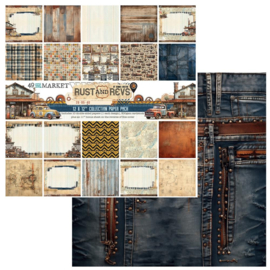 Rust And Revs Collection Pack 12"X12"