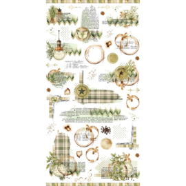 Cottagecore Rub-On Transfer Set 6"X12"