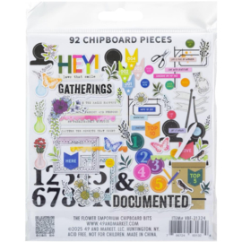 The Flower Emporium Chipboard Bits