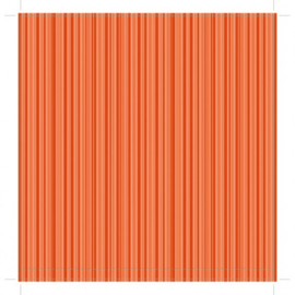 Patterned single-sided orange stripe
