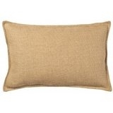 Pillow burlap rectangle