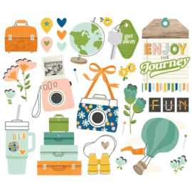 Happy Travels Bits & Pieces Big