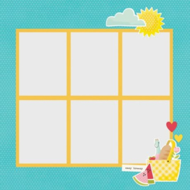 Sweet Summertime Simple Page Pieces Die Cuts