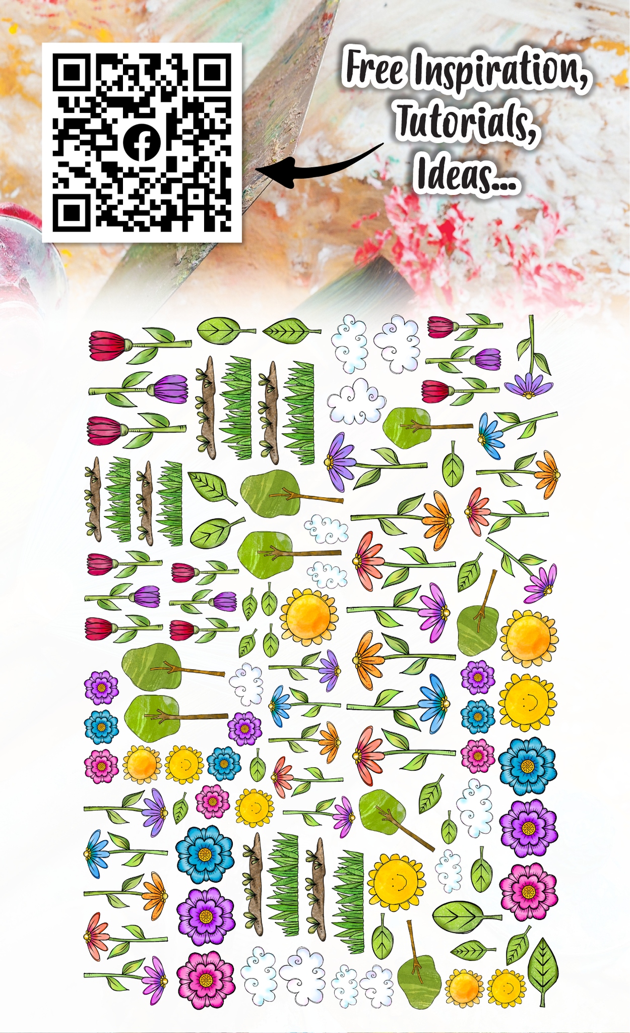 #090 Earth & Sky Ephemera Die Cuts
