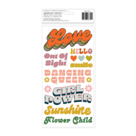 Groovy Darlin' Thickers Phrases