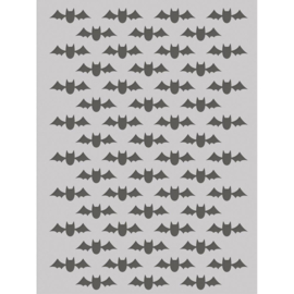 FaBOOlous Stencil Batty