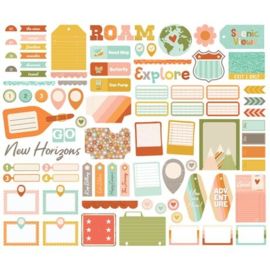 Open Road Journal Bits & Pieces Die Cuts