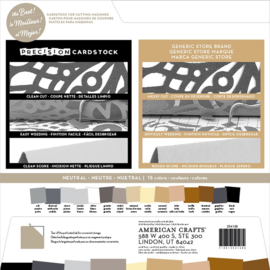 Precision Cardstock Pack Neutral/Textured 