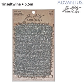 Tinsel twine silver