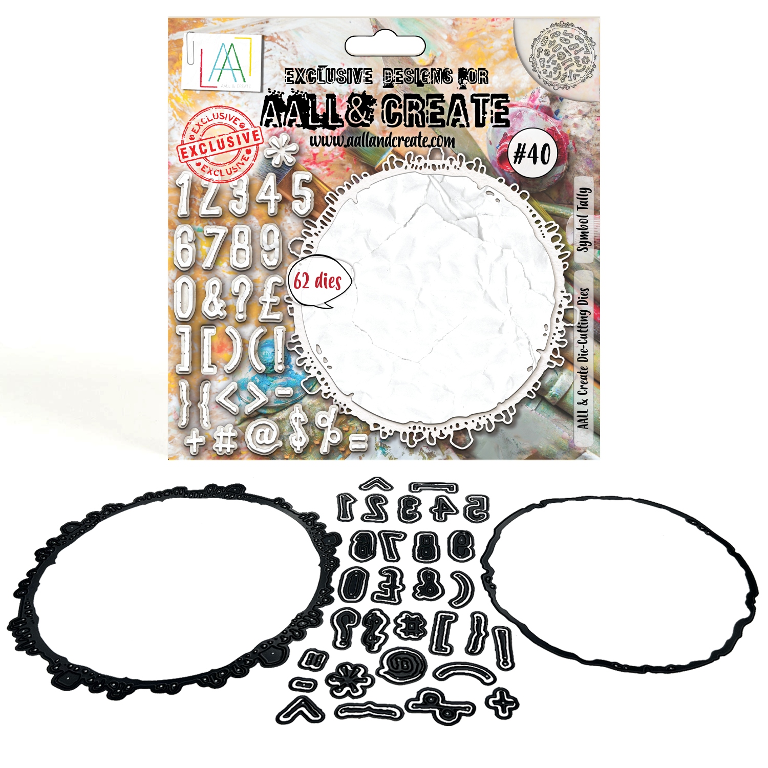 #040 Symbol Tally Cutting Die Set