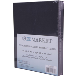 Foundations Mixed Up Album Portrait, Black