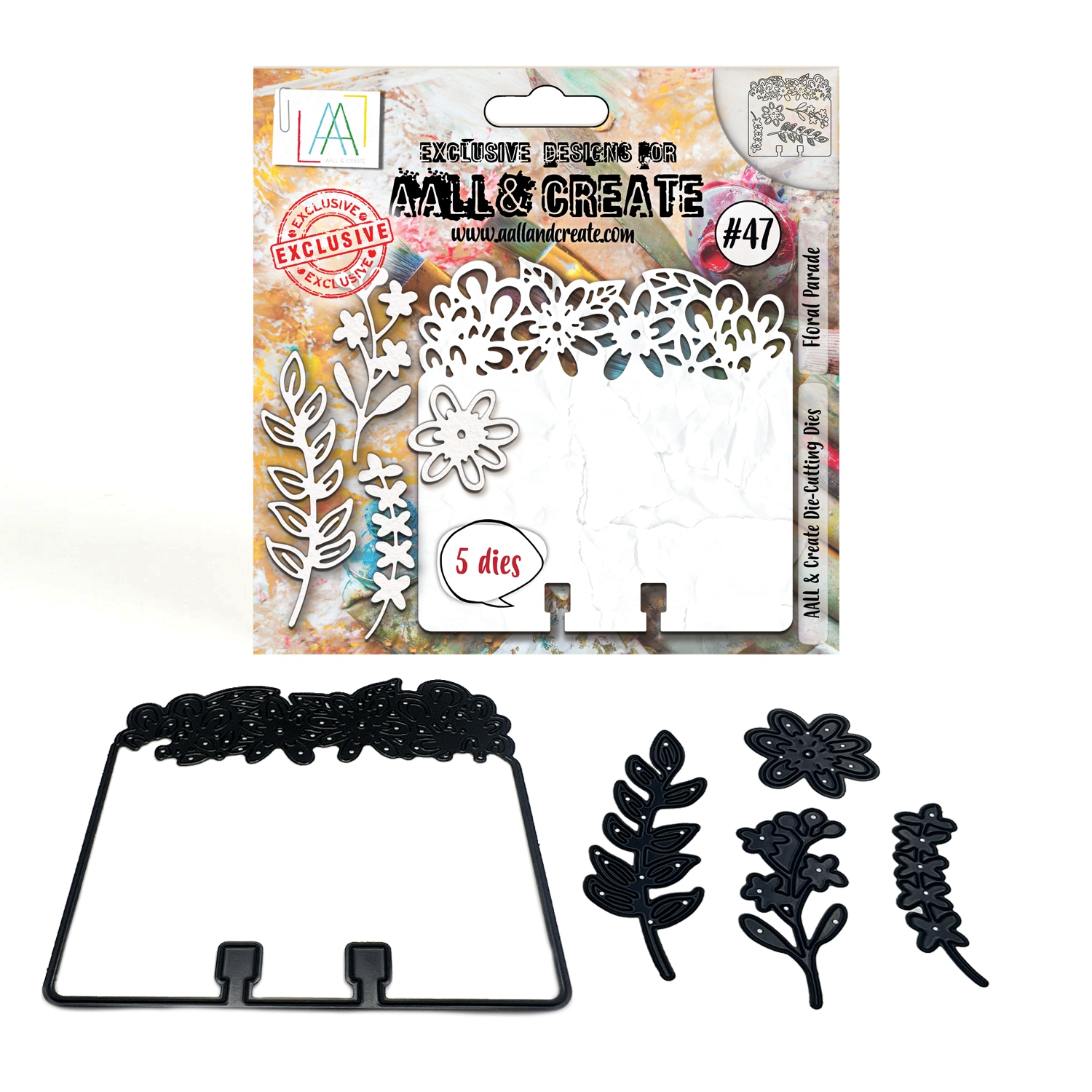 #047 Floral Parade Cutting Die Set