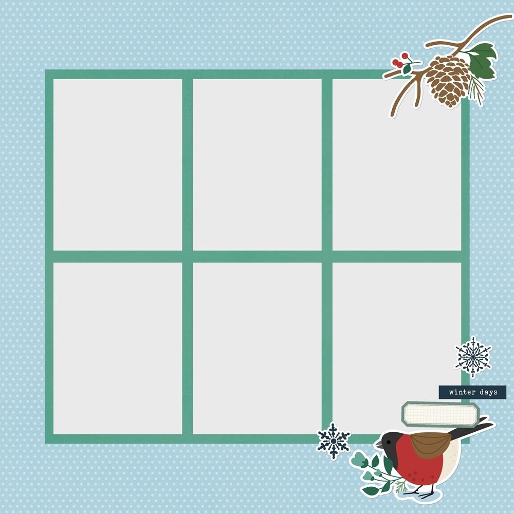 Flannel Season Simple Pages Page Pieces