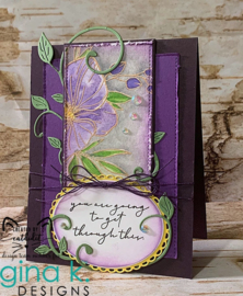 Innocent Orchid Stamps