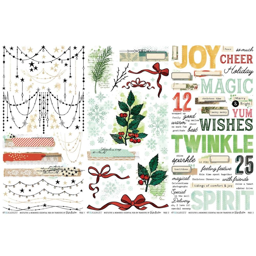 Mistletoe And Memories ub-On Transfer Set Essential