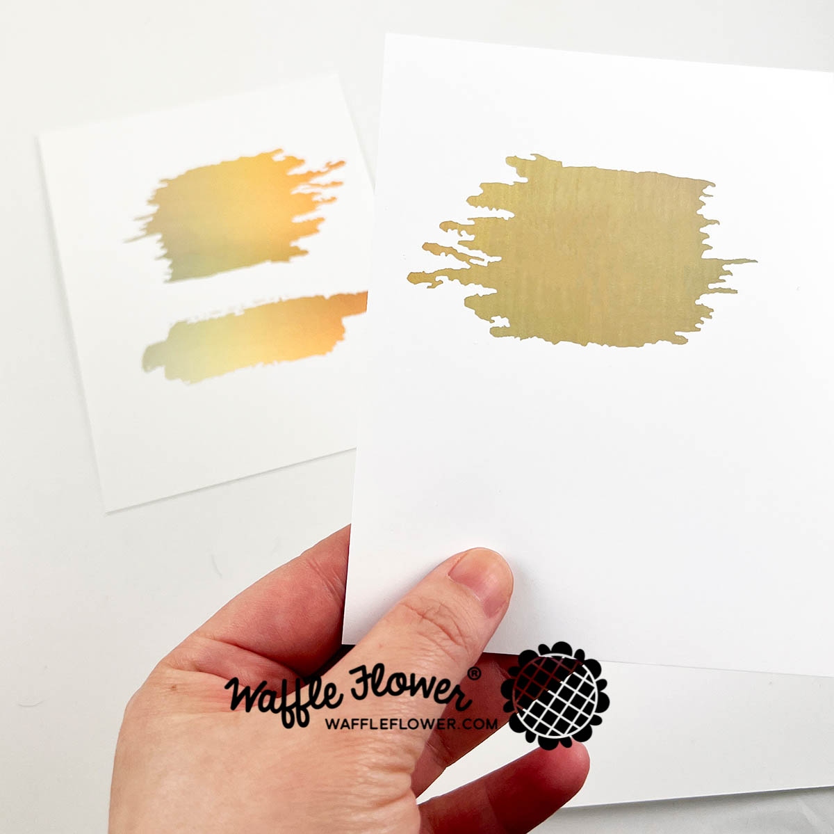 Abstract Foil Plate