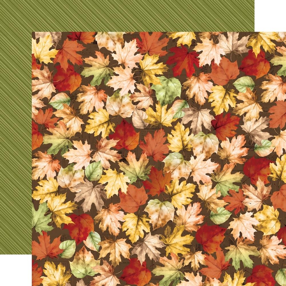 Autumn Breeze Falling Leaves