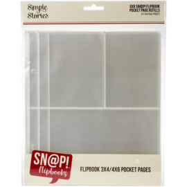 Pocket Pages For 6"X8" Flipbooks