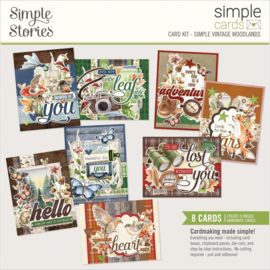 Woodlands Simple Cards Card Kit