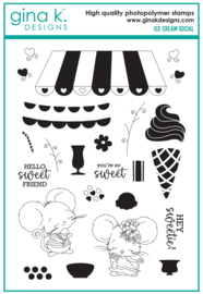 Ice Cream Social Stamps