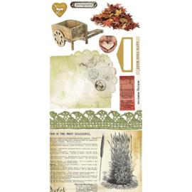 Vintage Orchard Wildflower Laser Cut Outs