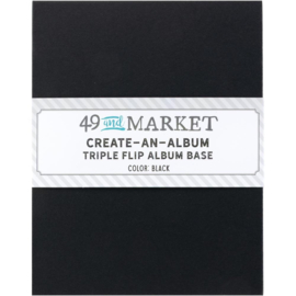 Create-An-Album Triple Flip Album Base Black