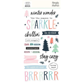 Winter Wonder Foam Stickers