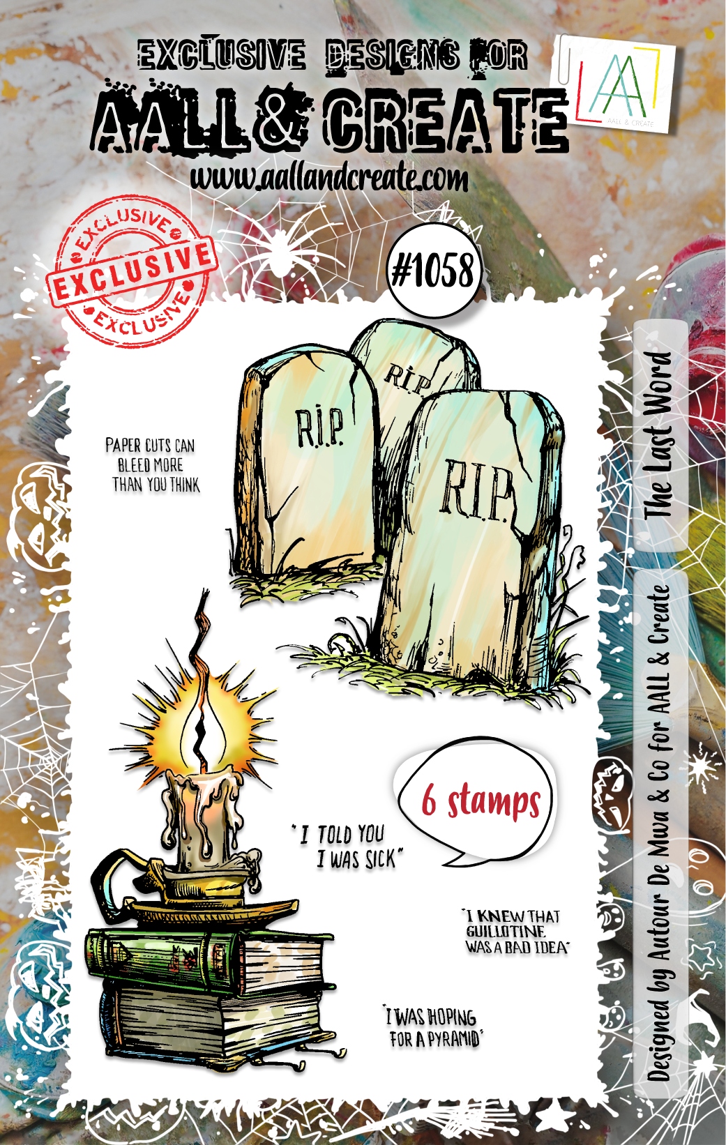 #1058 The Last Word A7 Stamp Set