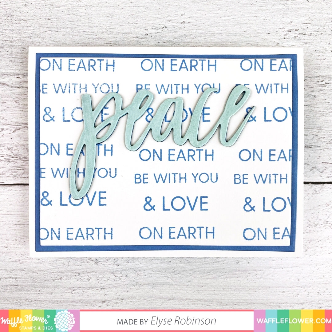 Oversized Peace Stamp Set
