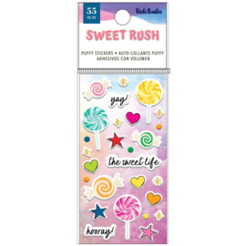 Sweet Rush Mini Puffy Stickers
