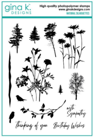 Natural Silhouettes Stamps