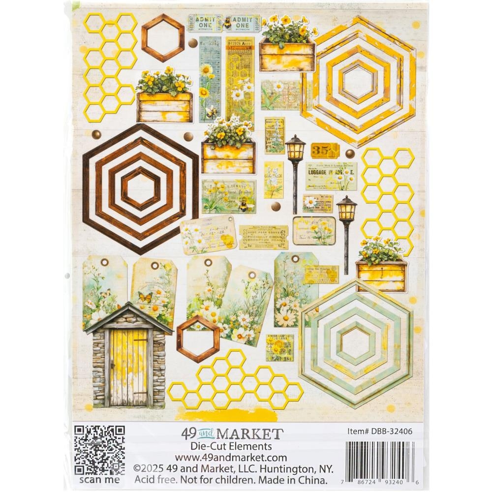 Botanical Buzz Die-Cuts Elements