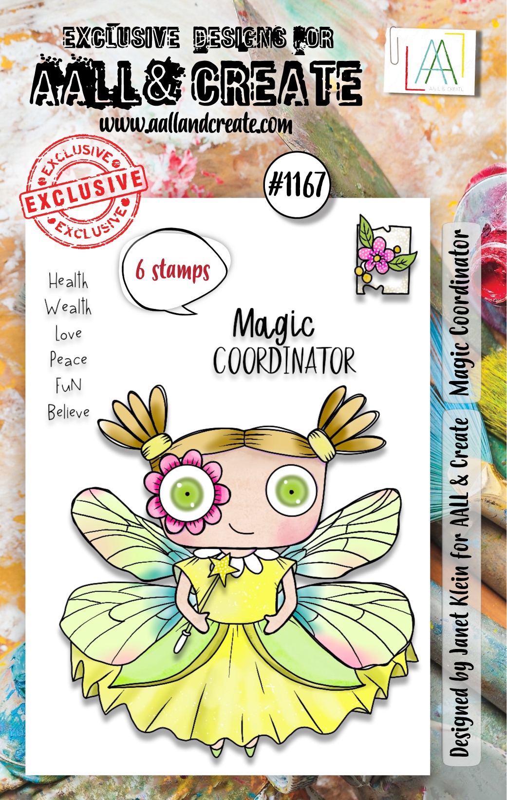 #1167 Magic Coordinator A7 Stamp Set