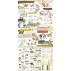 Vintage Orchard Essentials Rub-On Transfer Set