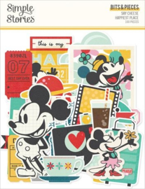 Say Cheese Happiest Place Bits & Pieces Die Cuts