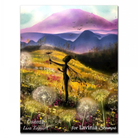LAV744 Olivia Large Stamp