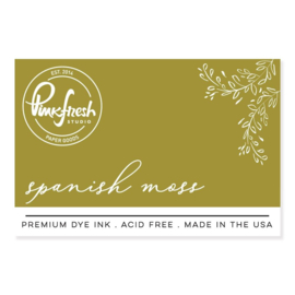 Premium Dye Ink Pad Spanish Moss