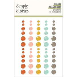 Open Road Glossy Enamel Dots