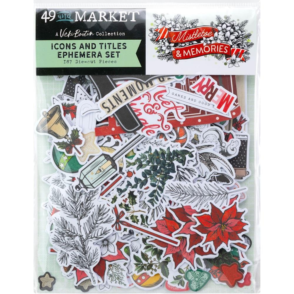 Mistletoe And Memories Die-Cuts Icons