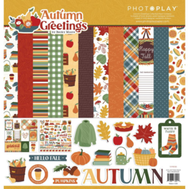Autumn Greetings Collection Pack 12"X12"