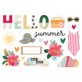 Sunny Days Simple Page Pieces