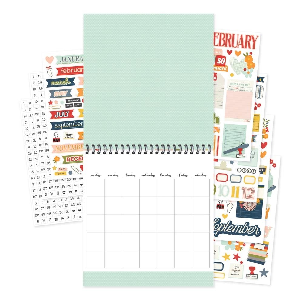 12-Month Memory Calendar Life In Photos