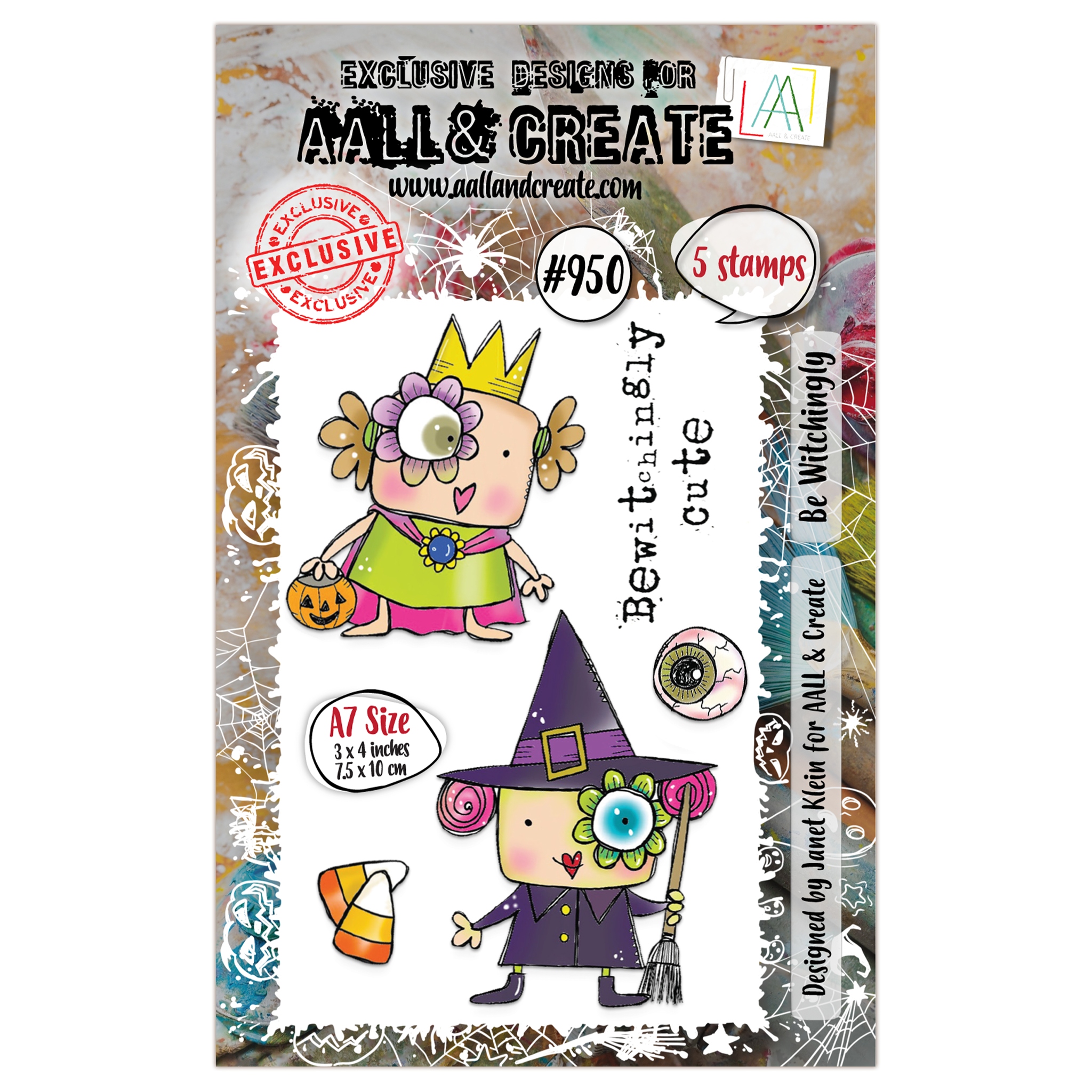 #0950 Be Witchingly A7 Stamp Set