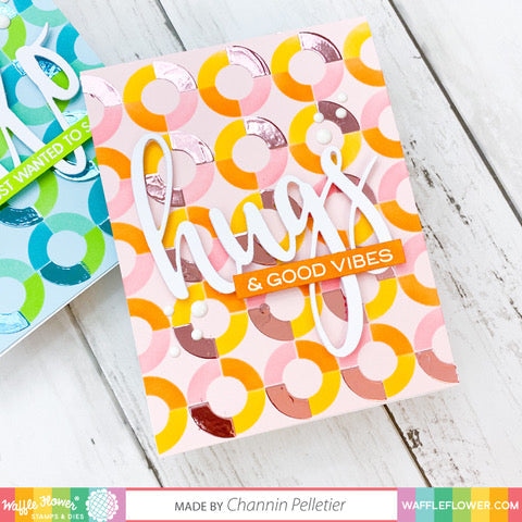 Oversized Hugs Stamp Set